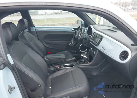 2014 Volkswagen Beetle 2.5L из США, поврежденный, VIN 3VWJP7AT5EM612083